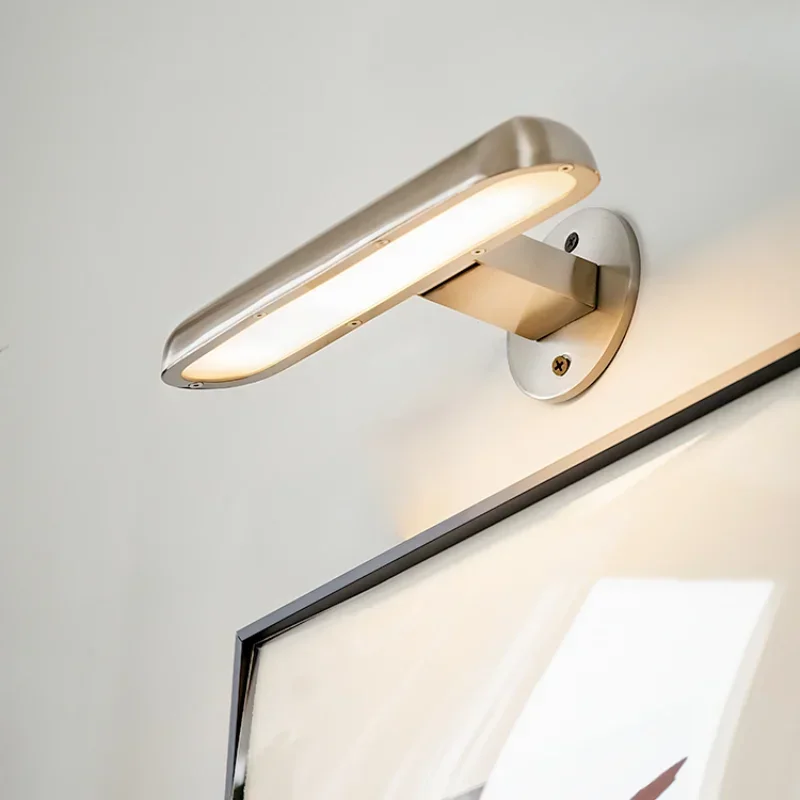 

Ретро зеркальные фары Bauhaus, средневековый индустриальный стиль, длинный проход, фойе, спальня, прикроватные фары, настенные светильники для ванной комнаты