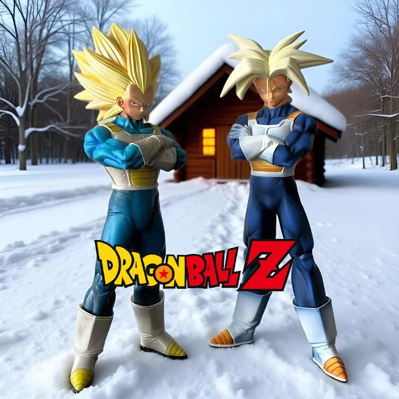 

Anime Dragon Ball Vegeta Super Saiyan 3 Ssj3 Figure Trunks Model Desktop Ornament Gk Statue Boys Toys Collection Kids Gifts