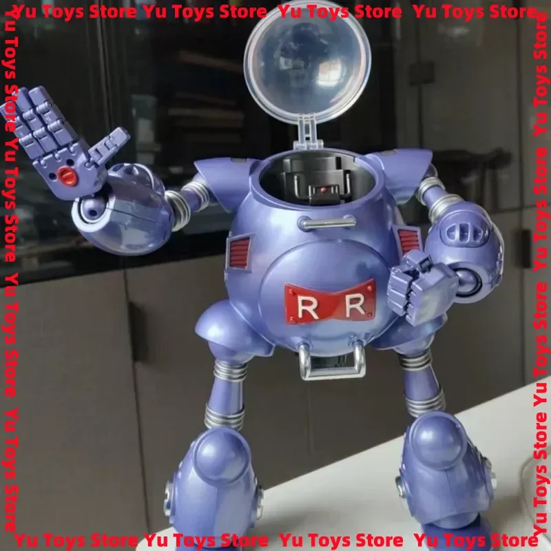 En stock 32 cm Dragon Ball Fj modèle ceinture rouge Robot armée en soie rouge Robot alliage peut transporter poupées bureau cadeau Kit de Garage