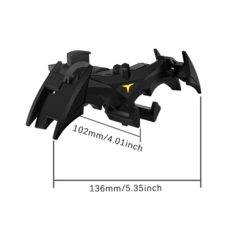 Fledermaus förmige Schwerkraft schnalle Typ Autotelefon halter Luft auslass Navigation Stütz rahmen geeignet für alle 4-6,5 Zoll Geräte