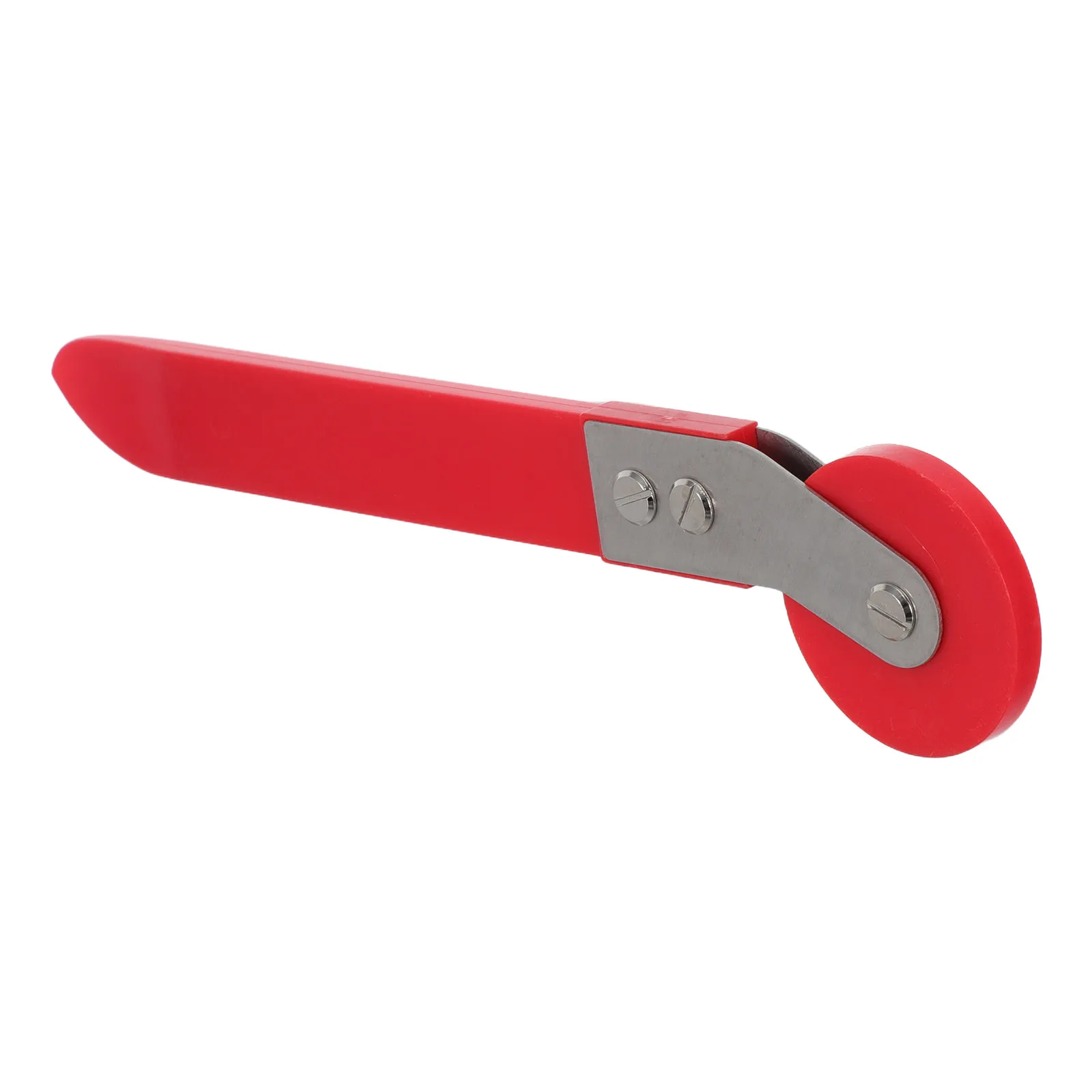Stainless Steel Wallpaper Seam Roller Plastic Handle Wallcovering Edge Roller Seam Pressing Tool for Vinyl Wallpaper and Borders