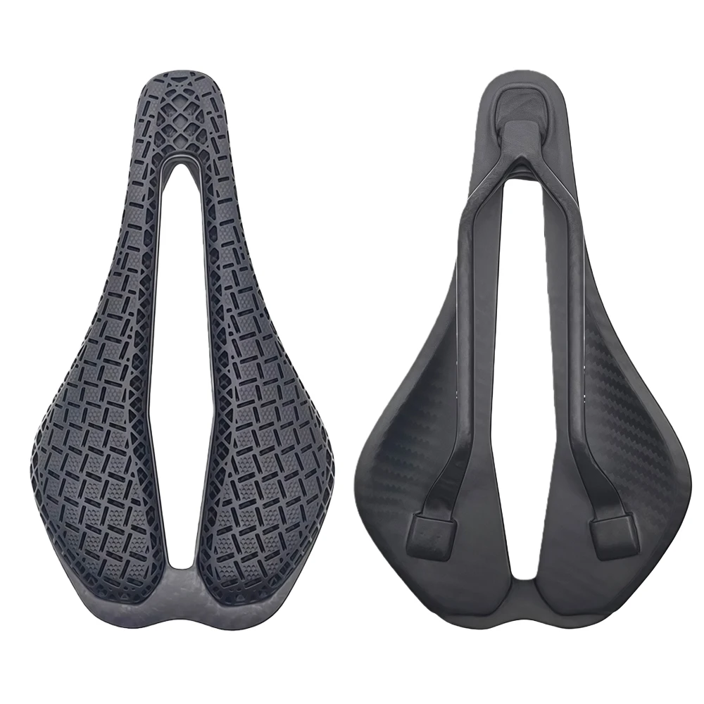 AliExpress NONE Ultralight 3D Printed Carbon EVA Bicycle Saddle 245x135mm MTB Gravel Road Bike Cycling Cushion Comfort Seat