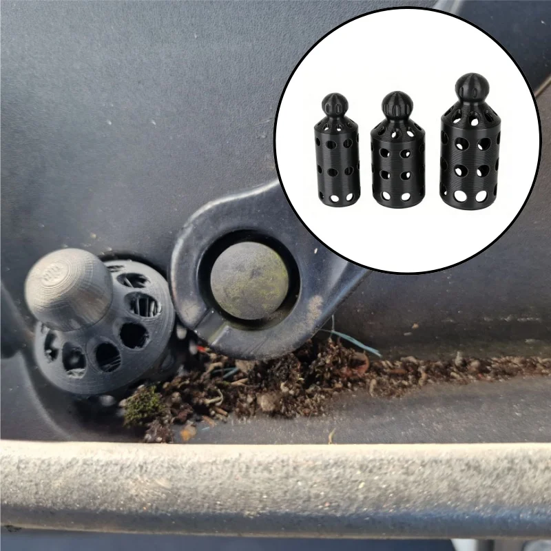 3pcs Car Hood Drain Blade Protective Cover Campervan Scuttle Drain Leaf Guard Kits  For Fiat Ducato Peugeot Boxer Citroen Relay