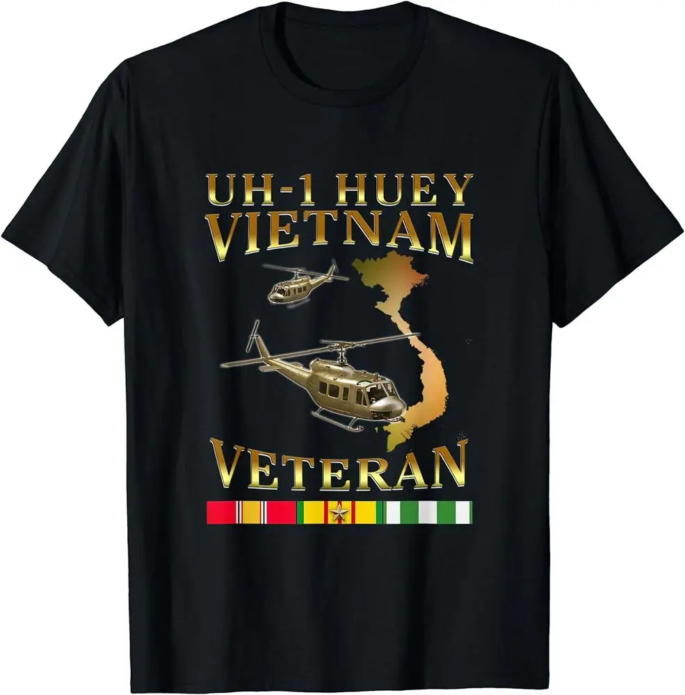 Huey Pilot Vietnam, Uh1 Huey Helicopter Vietnam Veteran T-Shirt Anime Graphic T-shirts For Men Clothing Women Tees Y2K Tops