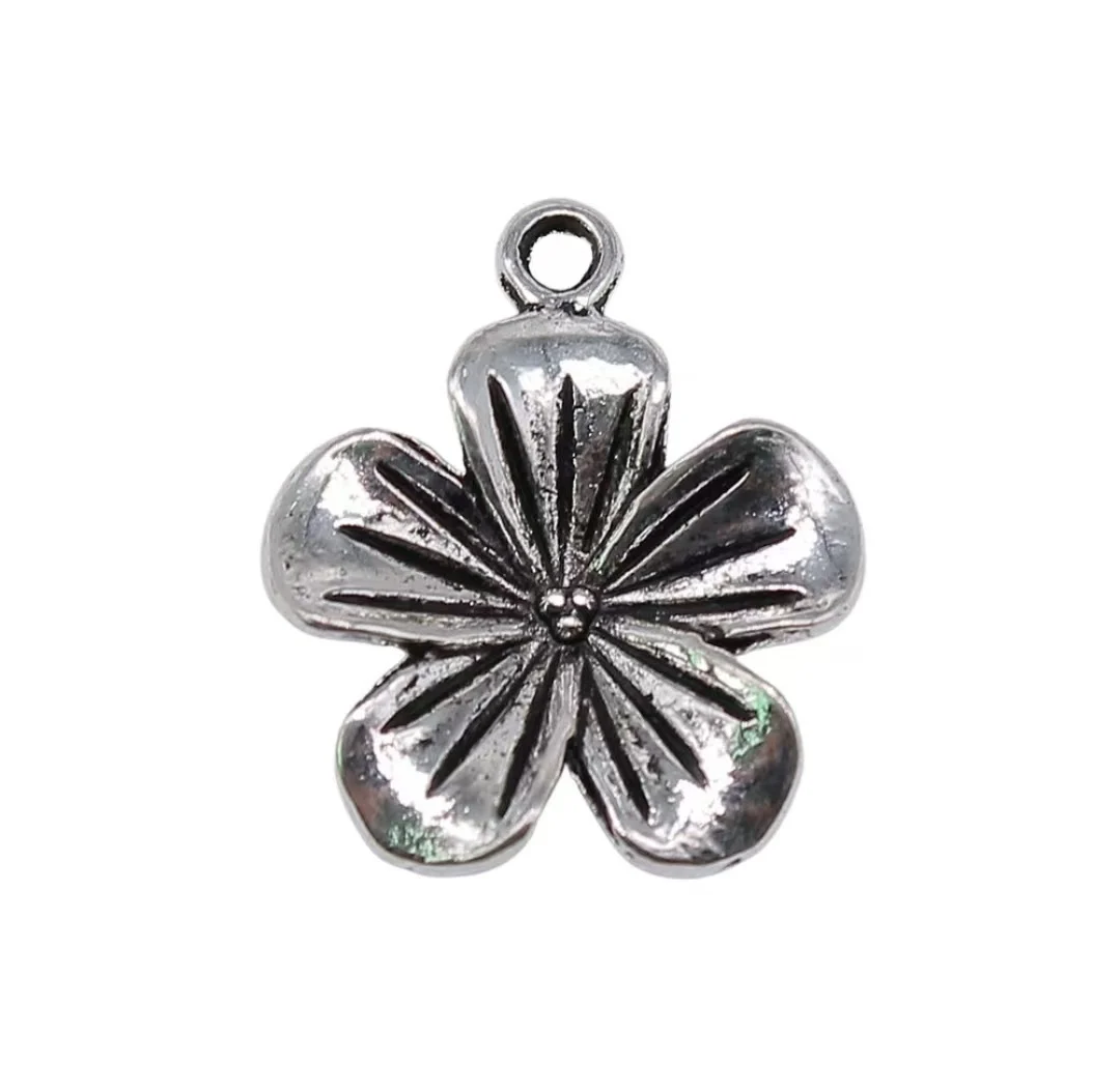 

10pcs 23x20mm Zinc alloy metal tibetan silver plated charm T0352 for jewelry making