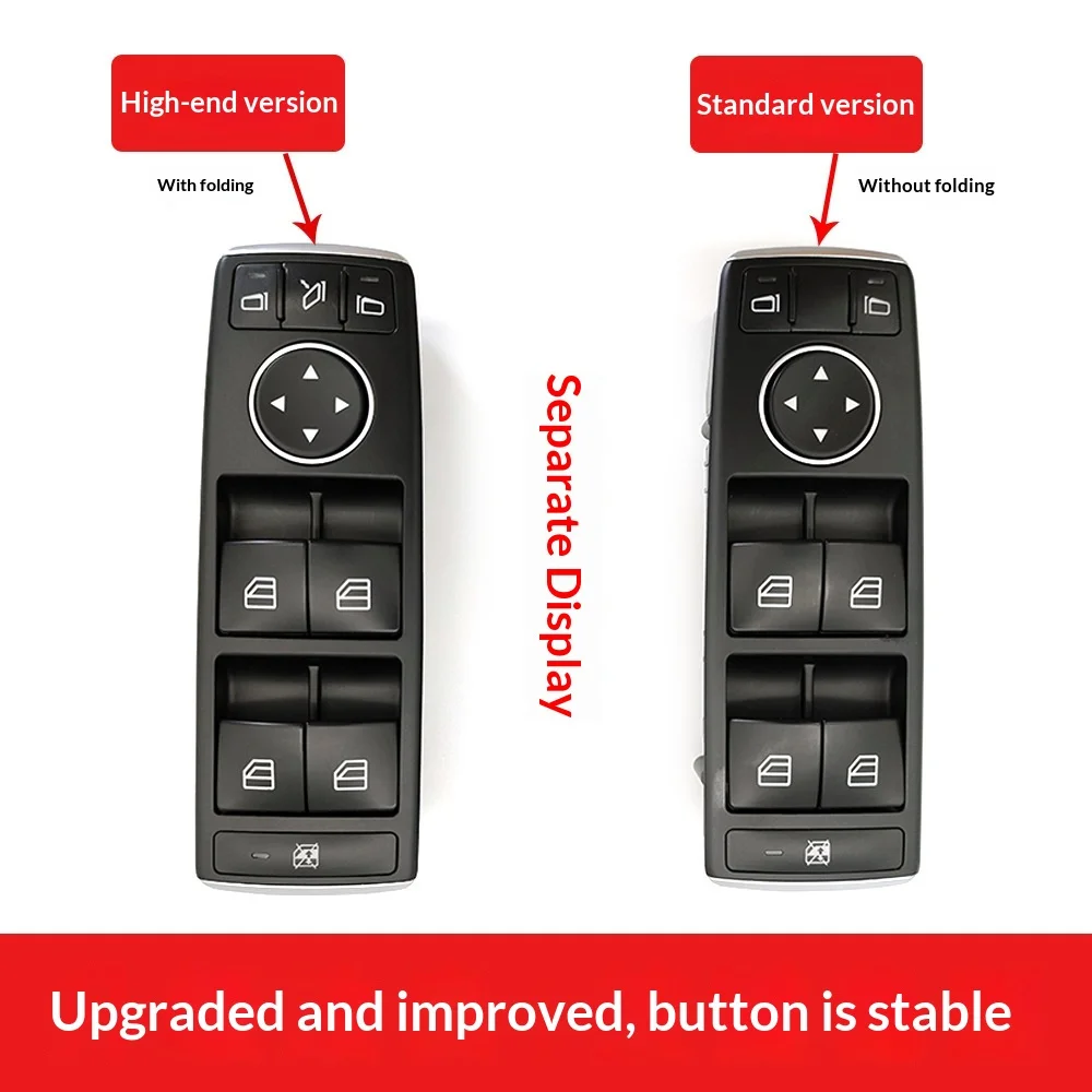 Applicable to Mercedes-Benz ML-class GLE-class W166 W156 electric window glass lifting control switch 1669054400 2