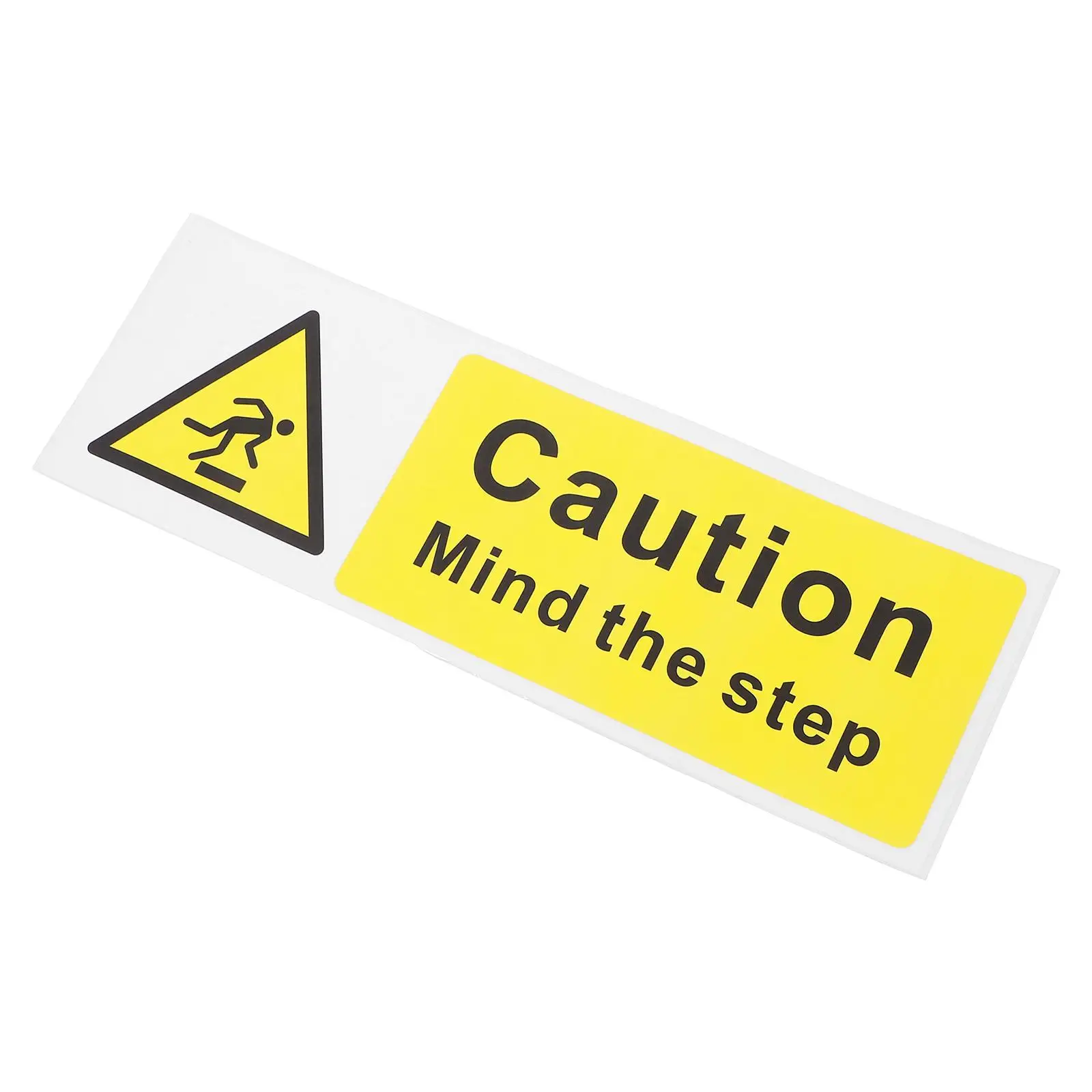 Watch Your Step Sign Outdoor Stickers Water Proof Please Pvc Stair Decals