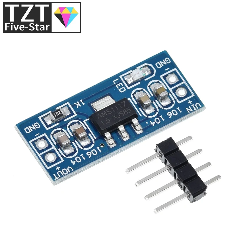 AMS1117 1.2V 1.5V 1.8V 2.5V 3.3V 5V power supply module AMS1117-5.0V power module AMS1117-3.3V For diy kit