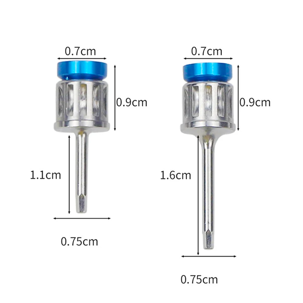 JUMTOP clé dynamométrique universelle pour Implant dentaire avec 16 tournevis Kit d'outils de restauration prothétique 10-70NCM