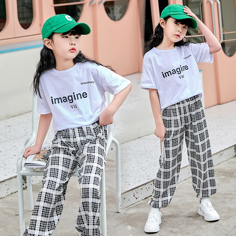 

Teen Girl Baby Outfit Set Summer Clothes Child Sets For Children's Clothing Graphic T Shirts Kids Girls 2024 2 To 8 Years Tops