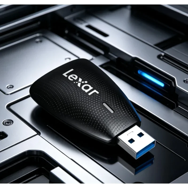 Lexar USB 3.0 SD TF Card Reader Dual Slot Support Reading Two Cards Together High Speed Camera Memory Card Reader