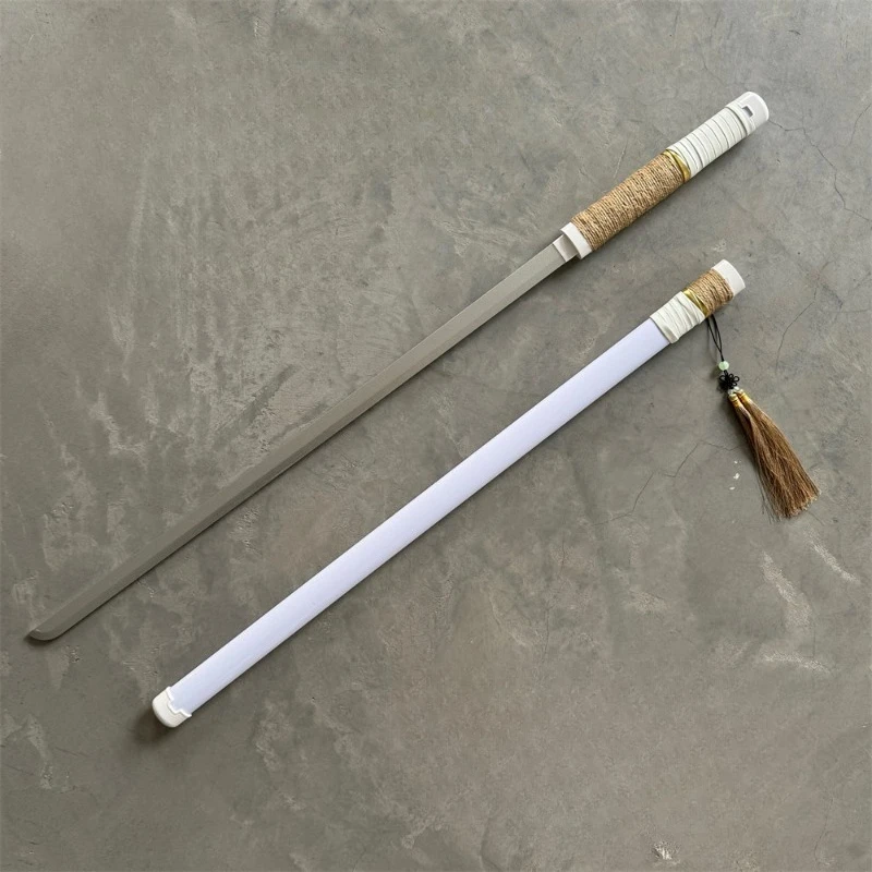 ดาบซามูไรไม้ไผ่ 101 ซม./39.76 นิ้ว พร้อมปลอกดาบ ของตกแต่ง ของเล่นคอสเพลย์ อุปกรณ์เสริมอนิเมะ ของขวัญสุดฮา