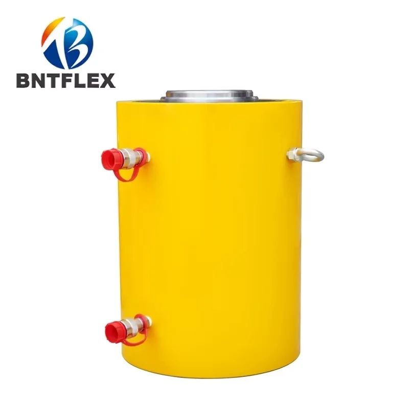 

Two-way Lifting large-tonnage hydraulic jack long-stroke separation type 400-ton 200mm Stroke bridge synchronization cylinder