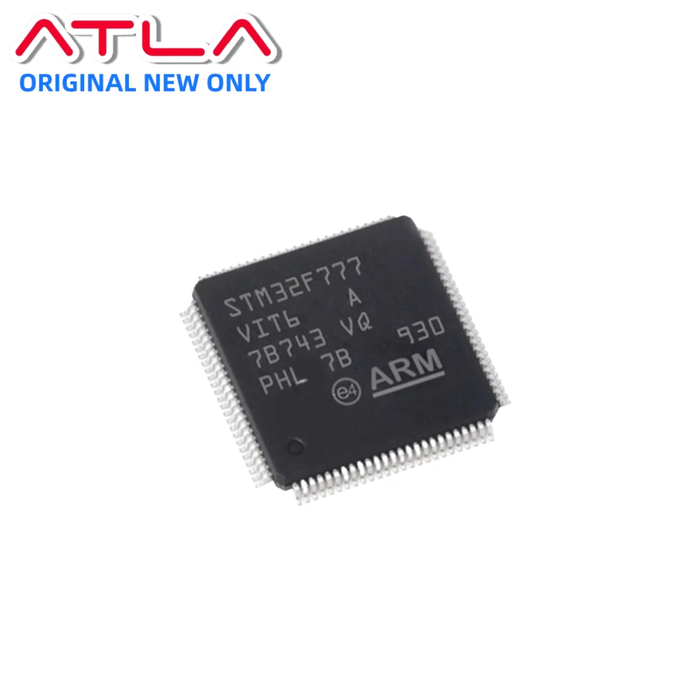 

Original STM32F777VIT6 QFP-100 216MHz ARM Cortex-M7 2MB Flash Industrial Control/Automotive RoHS Bulk Stock Original