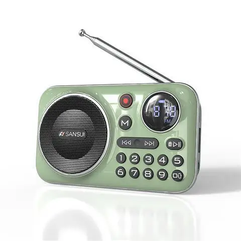 SANSUI Bluetooth FMラジオ ミニコンポ Amazon.co.jp: サンスイ Bluetoothスピーカー AM/FMラジオ付き