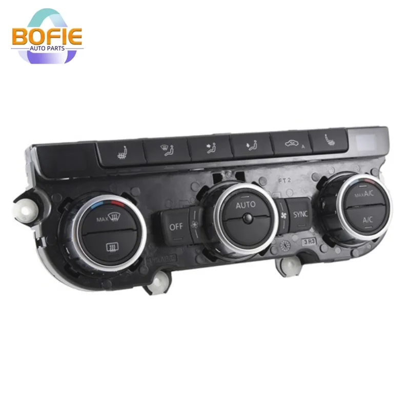 AC Control Panel 35D907044E For Volkswagen Passat B7 CC Tiguan Golf 6 Climate Control Switch Heated Seat Buttons Black