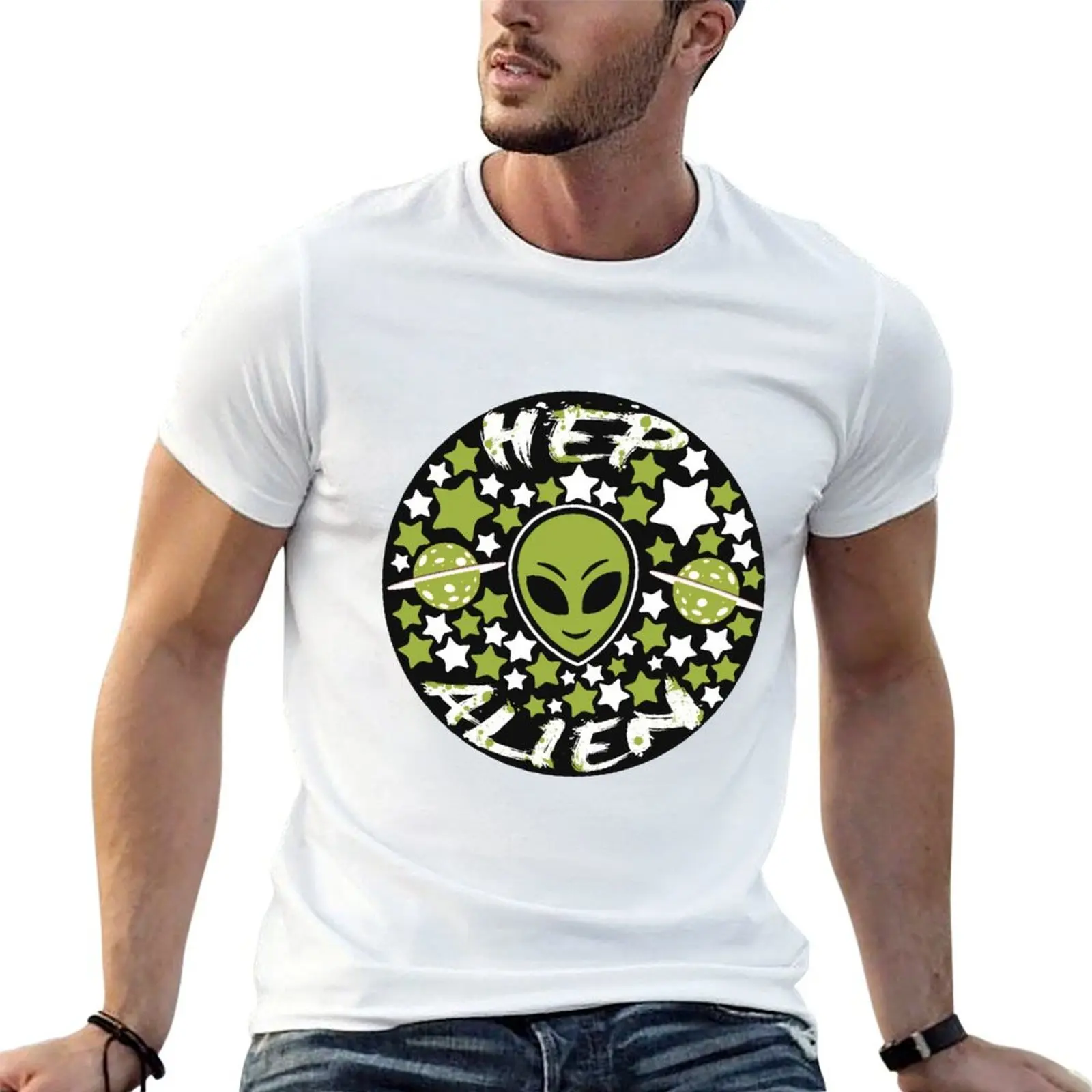 

t Alien graphic men for man shirts t mens T-Shirt Hep shirts