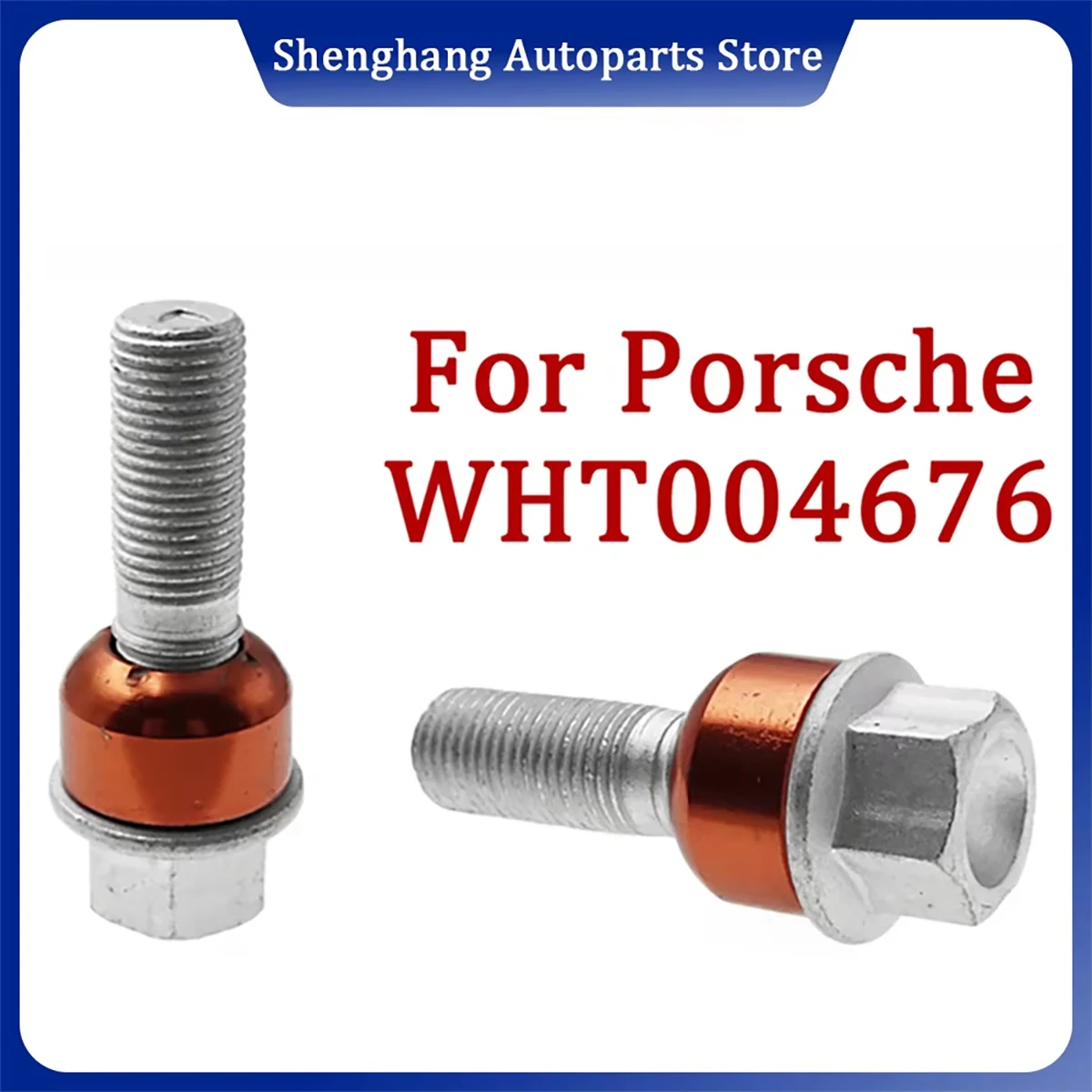 M14*1.5*49 WHT004676 Wheel Lug Bolt For Porsche Cayman Panamera Boxster Cayenne 911 991 997 970 987 9YB 92A 9YA  WHT 004 676