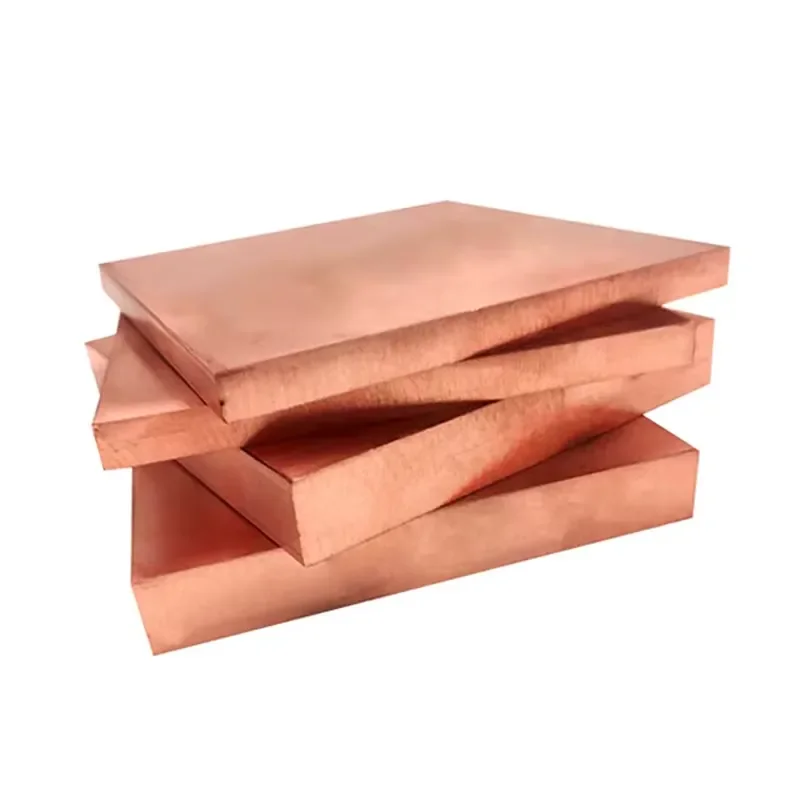for  High Purity 99.99% Copper Sheet Brass Plate Cathode Copper Alloy Industrial Metal Sheets  Manufacturing Factory Supply