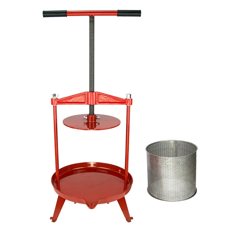 14L الثقيلة T مقبض دليل الصحافة النبيذ الصحافة العسل النفط بقايا الخضار حشو بقايا الفول الصحافة