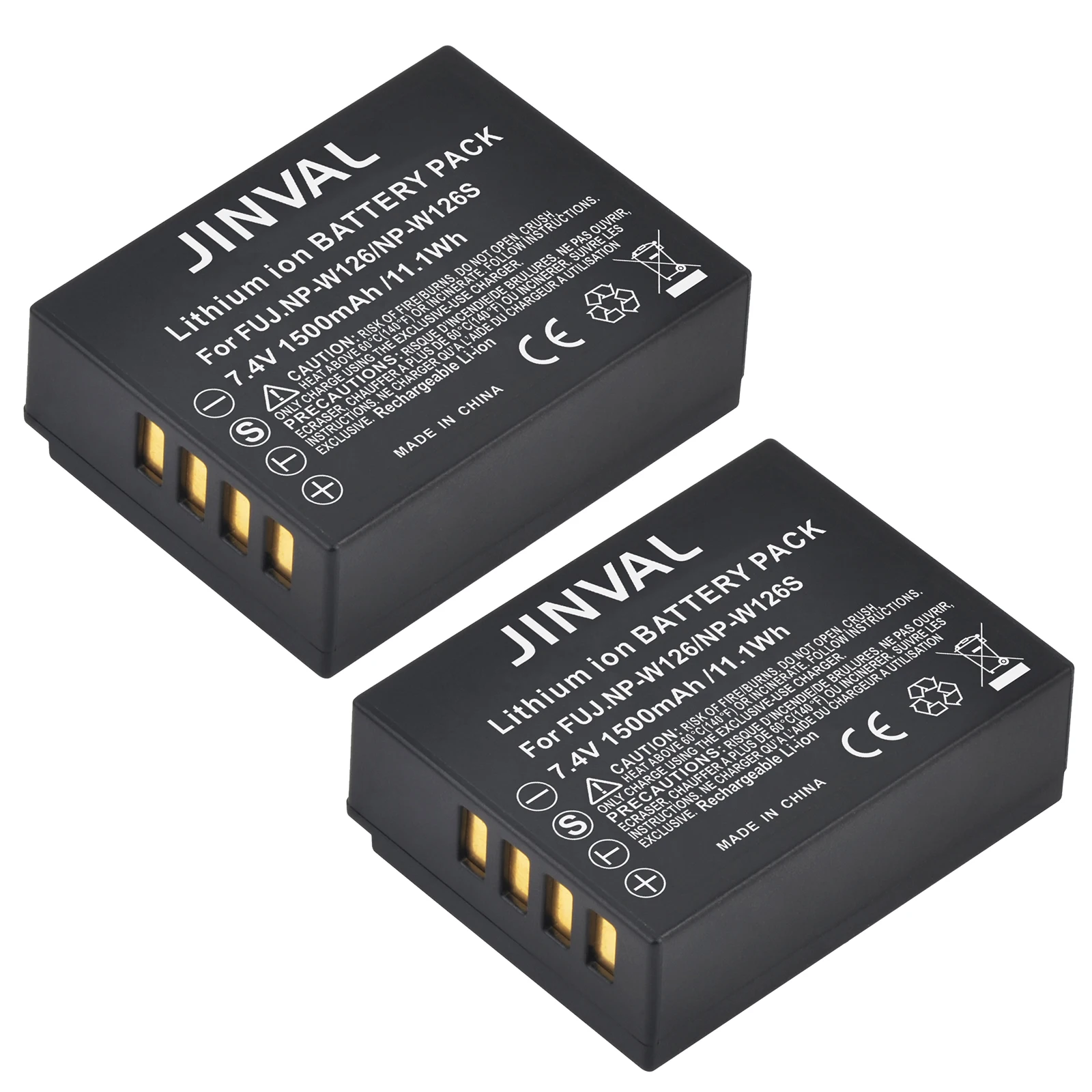 JINVAL NP-W126 Battery NP-W126 - đánh giá và giá Fujifilm Camera X-T5