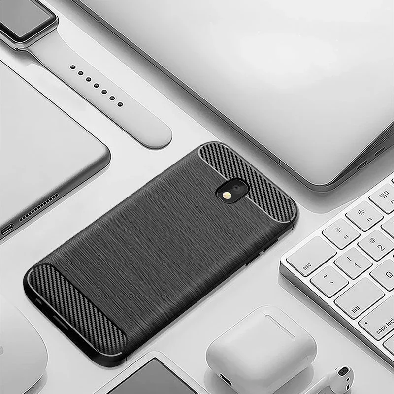 Case For Samsung Galaxy J5 2017 Case Silicone TPU Shockproof Carbon Cover for Samsung Galaxy J5 Pro 2017 J530 J530F Funda Capa