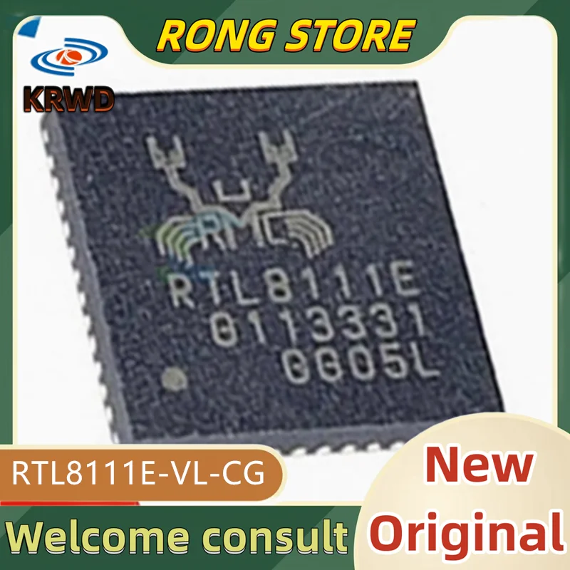 

3PCS RTL8111E New and Original Chip IC RTL8111E-VL-CG RTL8111E-VL RTL8111 QFN48