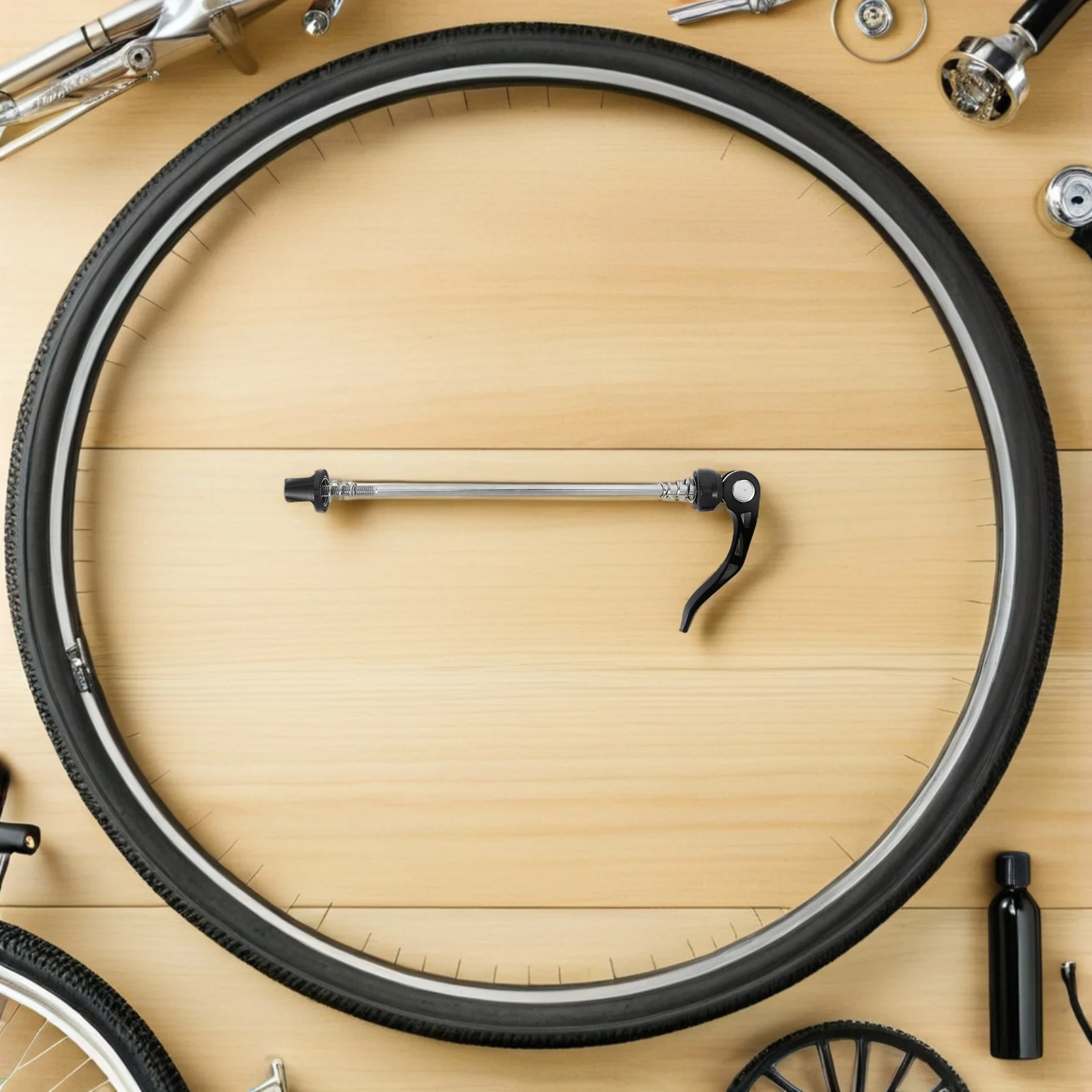 

Quick Release Skewer 142mm Sturdy Material for Mountain Road Bikes Swift Adjustments Optimized Balance Cycling Accessories