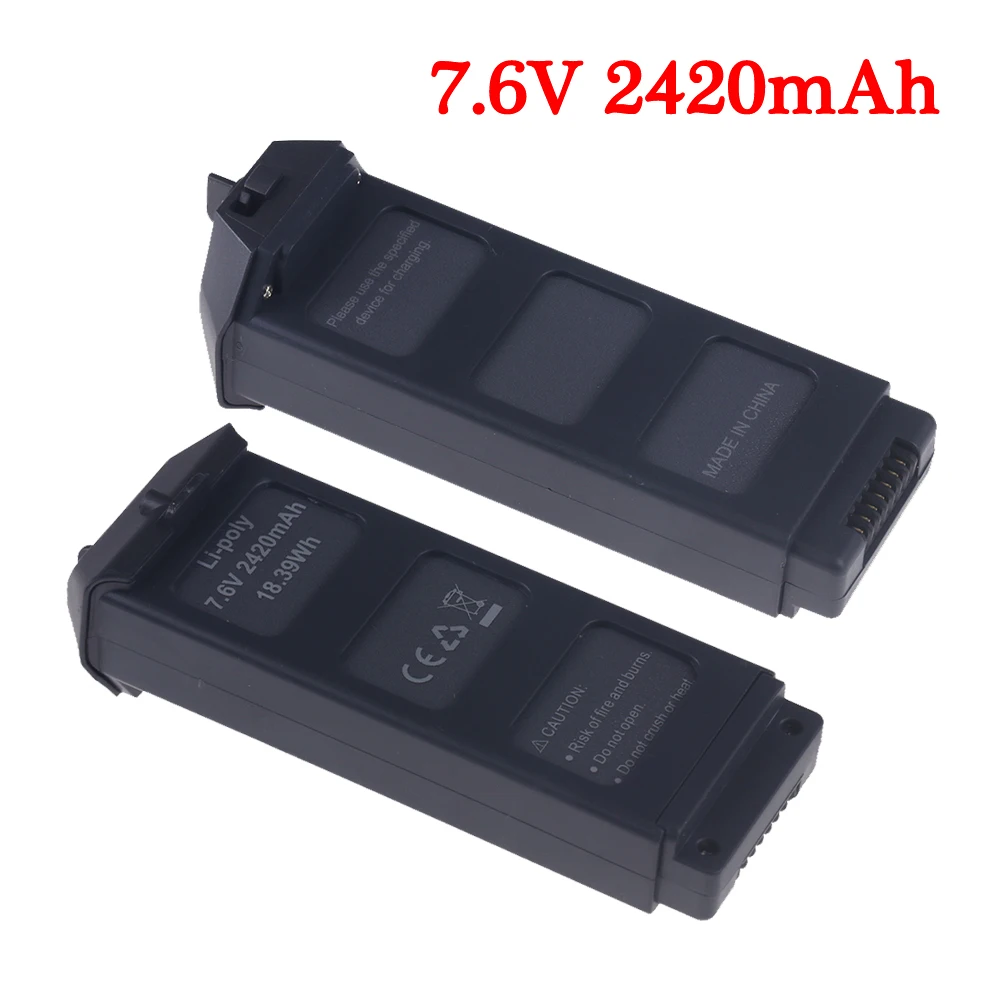 Upgrade 7.6V 2420mAh LiPo Battery For MJX R/C Bugs 5W B5W 4K RC Quadcopter Spare Parts Drone Battery For X5 Pro B5W-4K