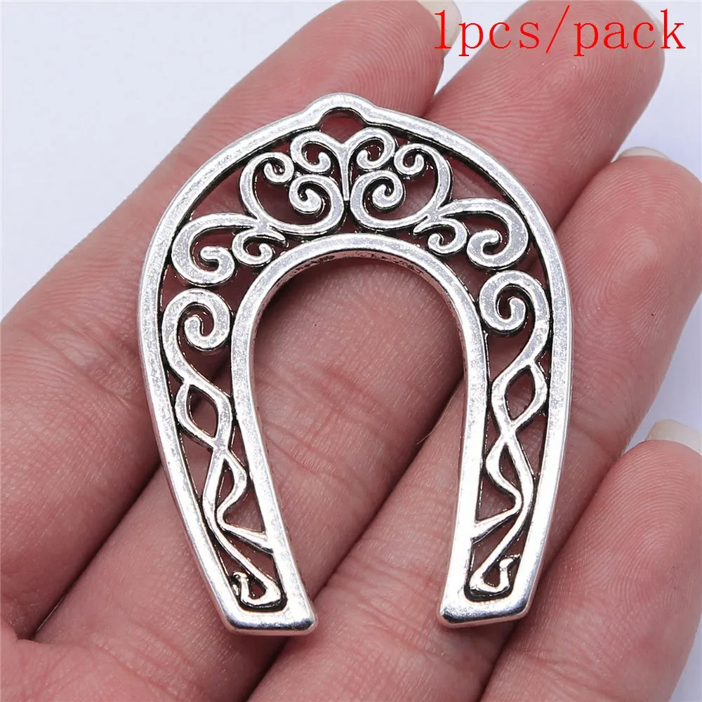 Bulk Charms For Jewelry Making Kit Pendant Diy Jewelry Accessories Lucky Horse Shoe Horse Head Charms