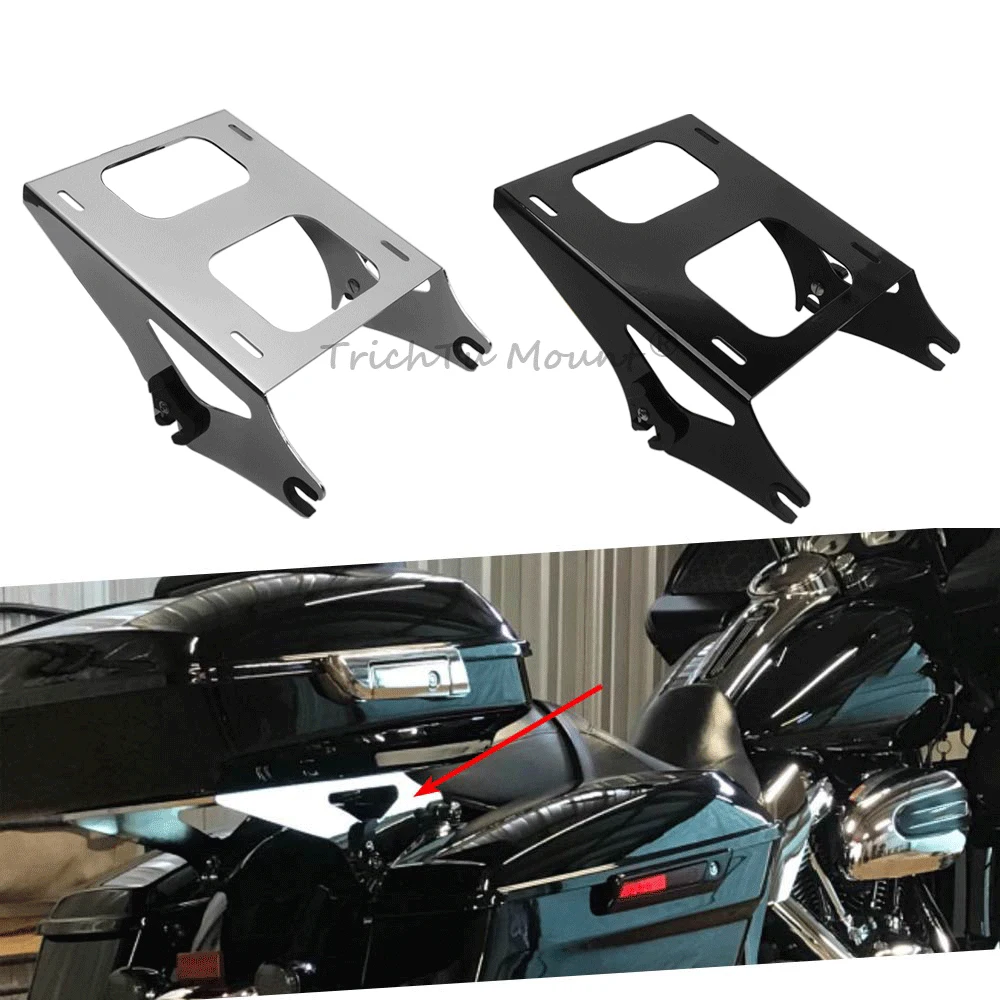 Rear Luggage Rack Compatible With Harley Electra Glide Ultra Road Glide Road King Street Glide Tri Glide CVO/SE 2014-2025