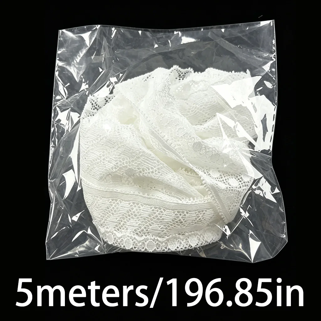 (5 meters/lot) white elastic lace Fabric underwear stretch laces Trim DIY Crafts Sewing