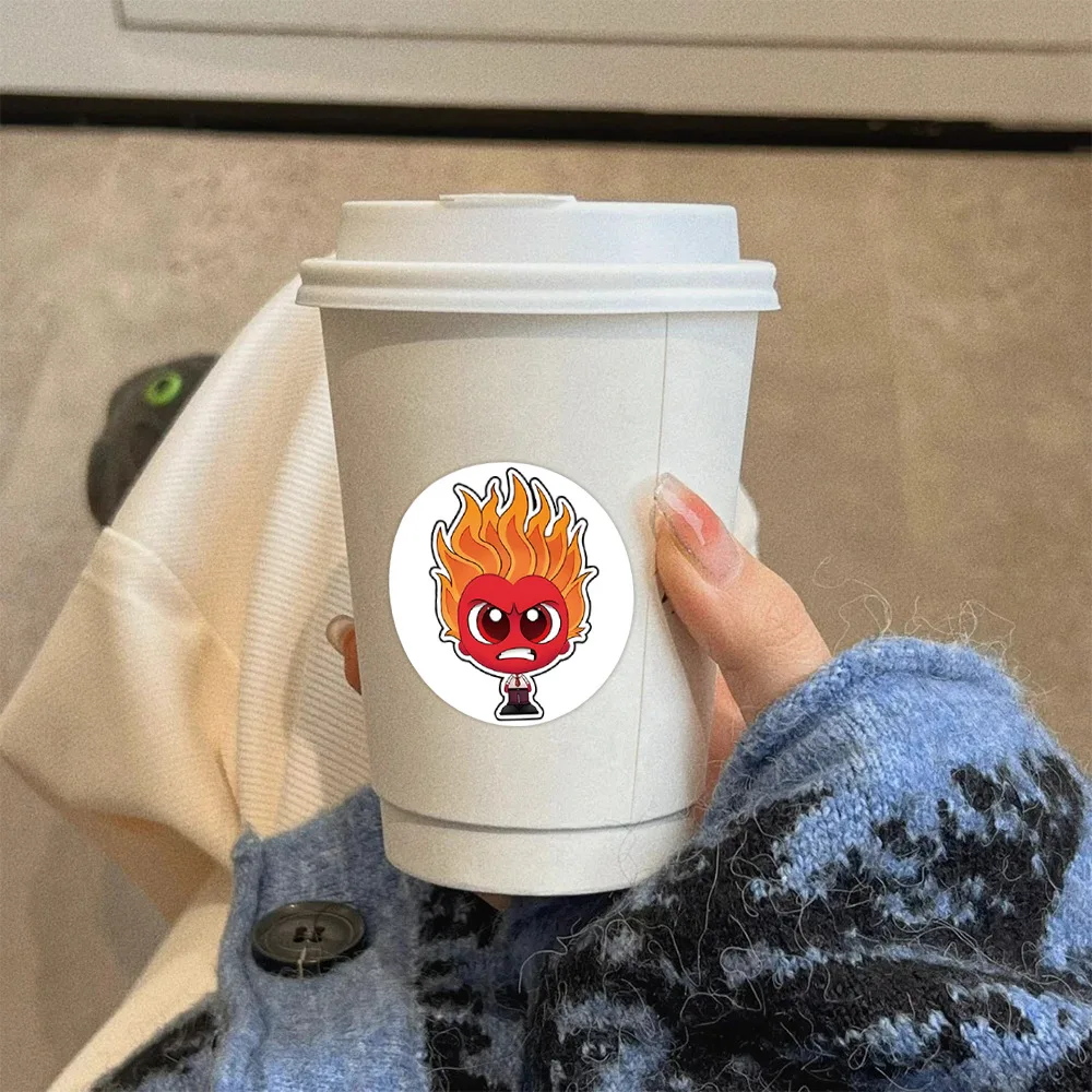 500 pz/rotolo Inside Out Disney Anime Rotolo Adesivi Kawaii Cartoon Etichetta Sigillo Adesivi Rotoli Adesivi Per Il Telefono Bagagli adesivi