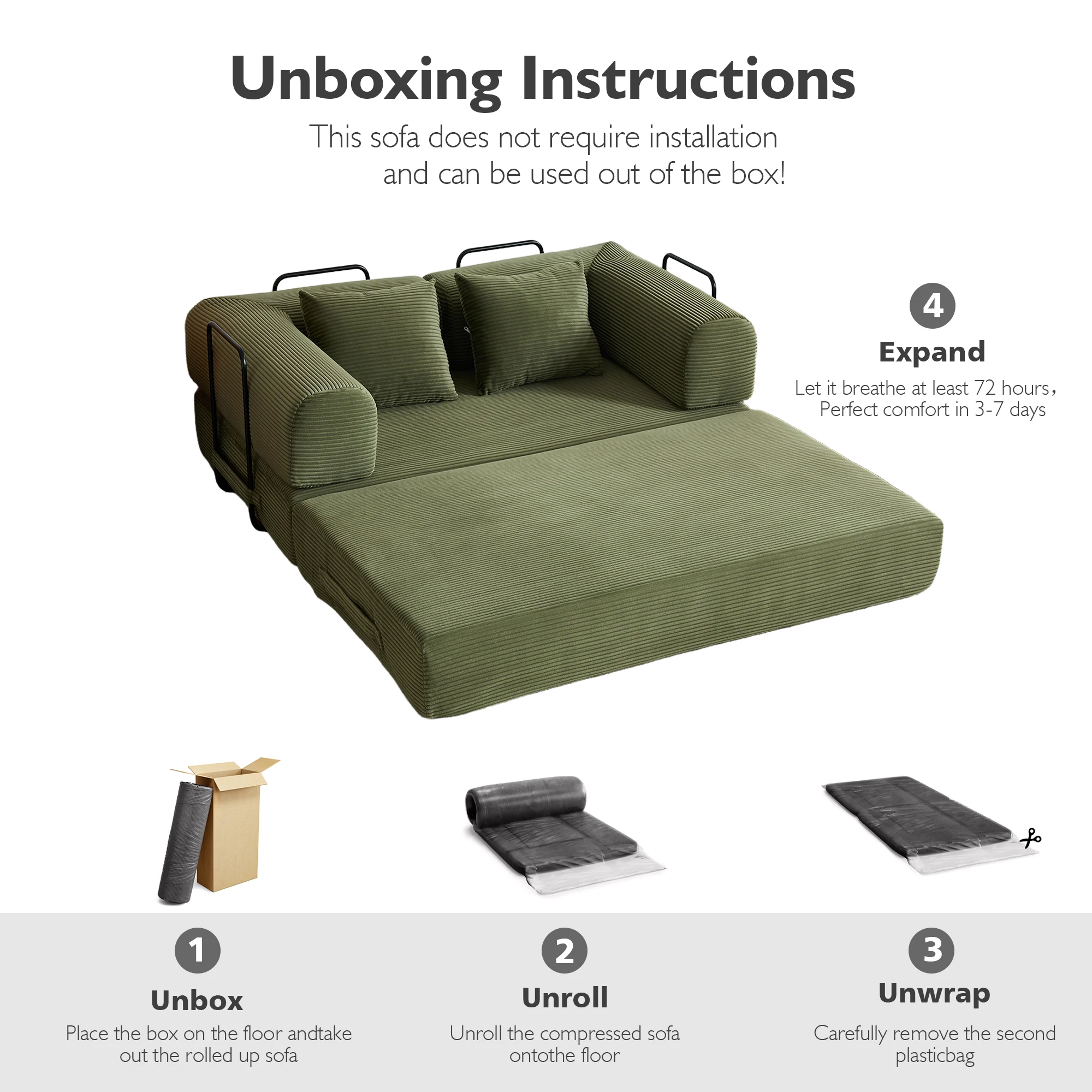 Thumbnail 4 - #44 Highest Rated Convertible Sofa Beds to Buy in 2026