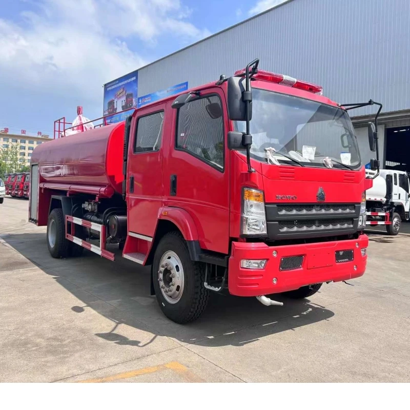 5 8 10 Camión de bomberos de 20 toneladas con tanque de agua y sistema de espuma Vehículo de rescate de emergencia