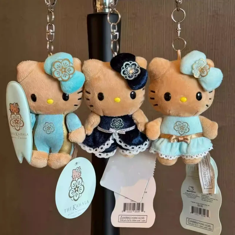 

Kahala Hotel Hawaii Limited Hellokittys сумка кулон брелок милый мультфильм девушка черный кожаный скейтборд котята DIY подарок на день рождения