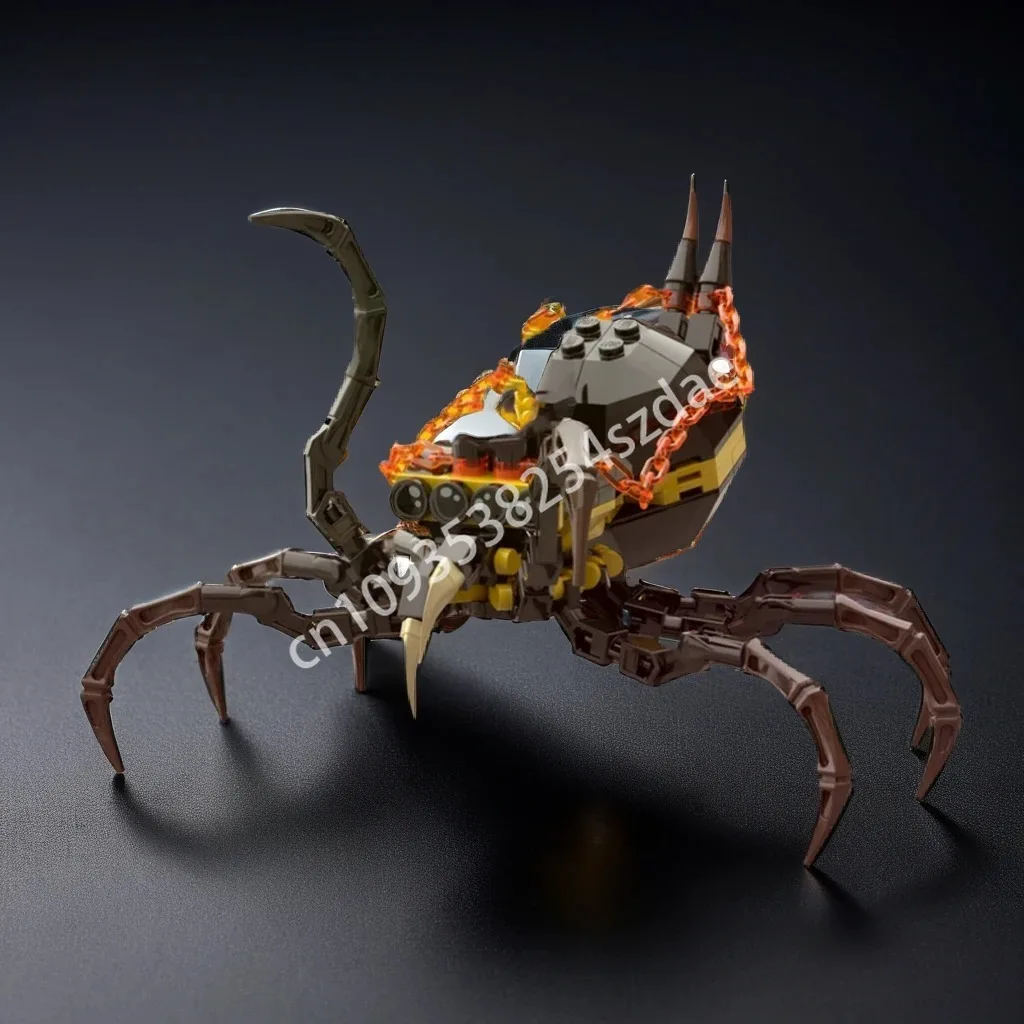 

119pcs MOC Willas Spider Minion Castle Building Blocks Children's Solve the problem up Space imagination up Christmas toy Gift