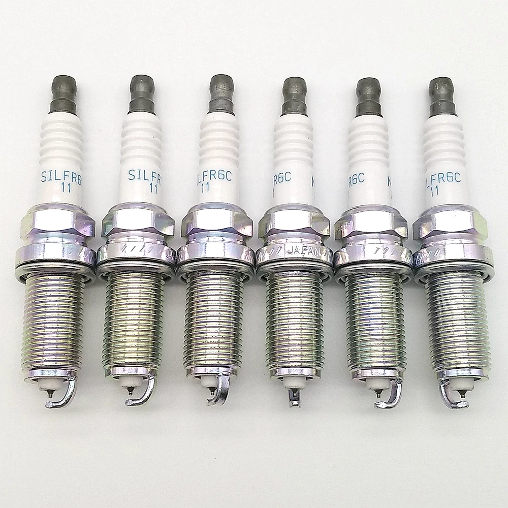 

4pcs SILFR6C11 22401AA750 Spark Plug fit for Daihatsu CUORE SIRION for Subaru FORESTER IMPREZA JUSTY LEGACY OUTBACK TRIBECA