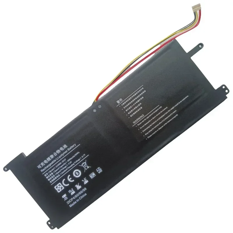 New U516698PV-2S1P 516698-2S1P Laptop Battery 7.6V 38Wh 5000mAh 7-pin 5-wire For Jumper Ezbook S5 Max 2AQAA-EZBOOKS5MAX Netbook