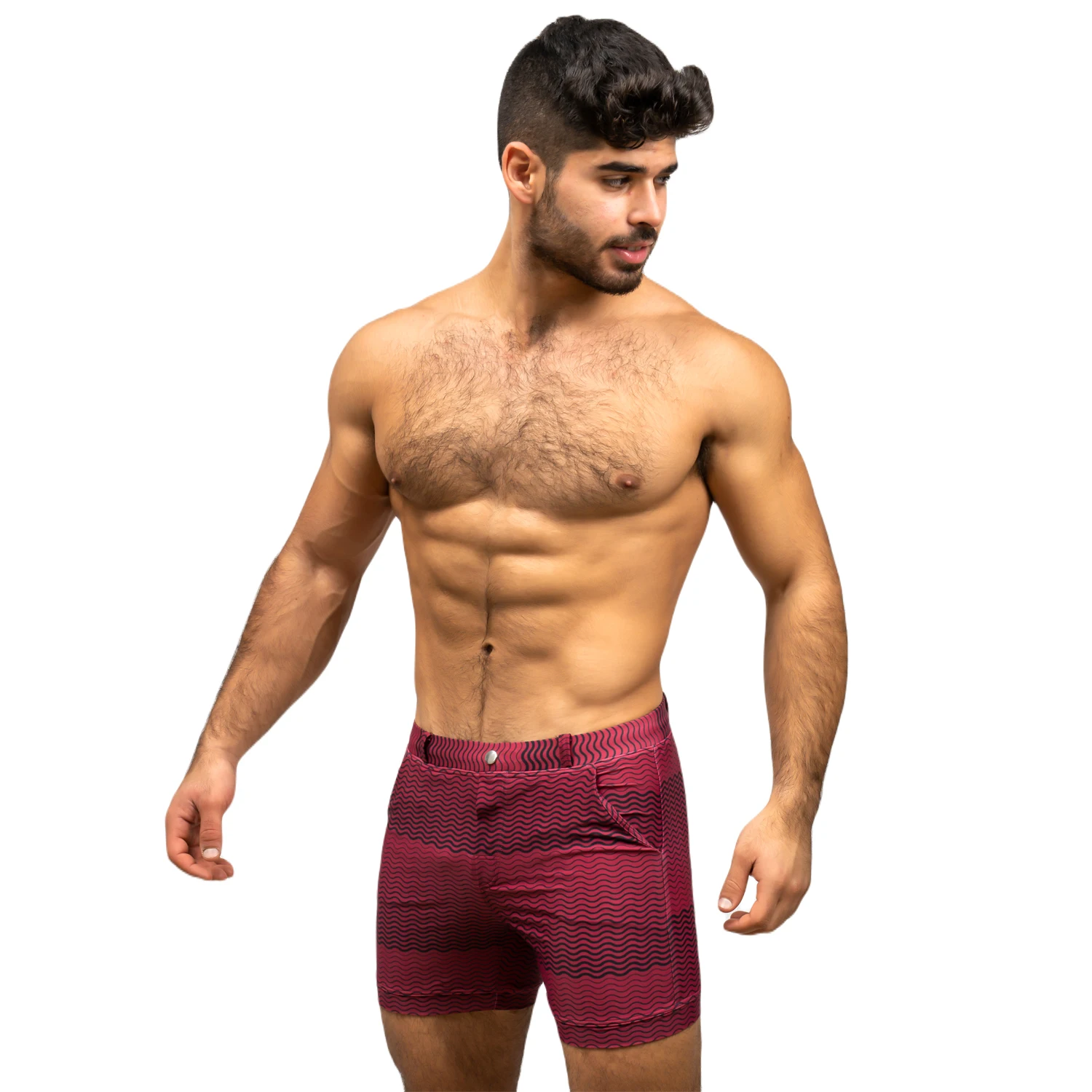 Taddlee Marke Männer Bademode Board Strand Shorts Grundlegende Traditionelle High Rise Badeanzüge Lang Cut Boxer Badehose Plus Größe XXL