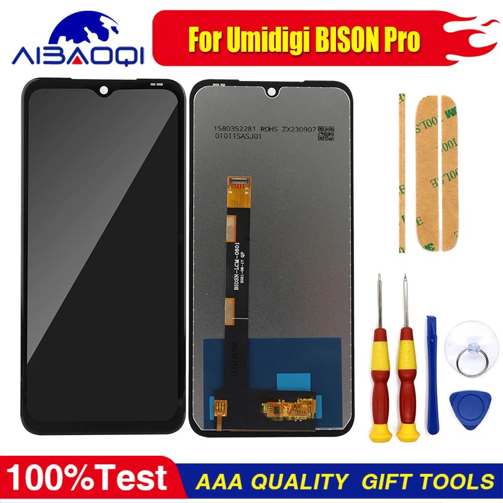 New Original Touch Screen LCD Display For Umidigi Bison Umidigi