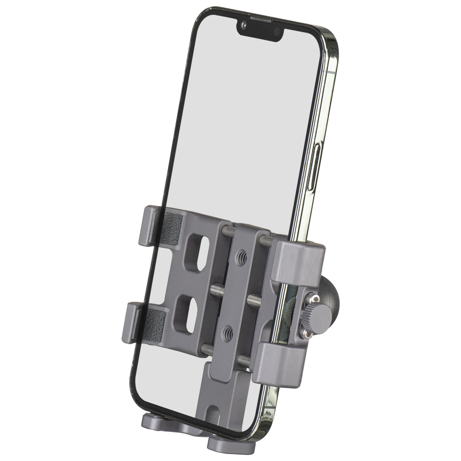 FANAUE Aluminum Alloy Motorcycle Phone Holder Accessory with 1 Inch Universal Ball Anti-Shake Shock Absorption for Ram Holder