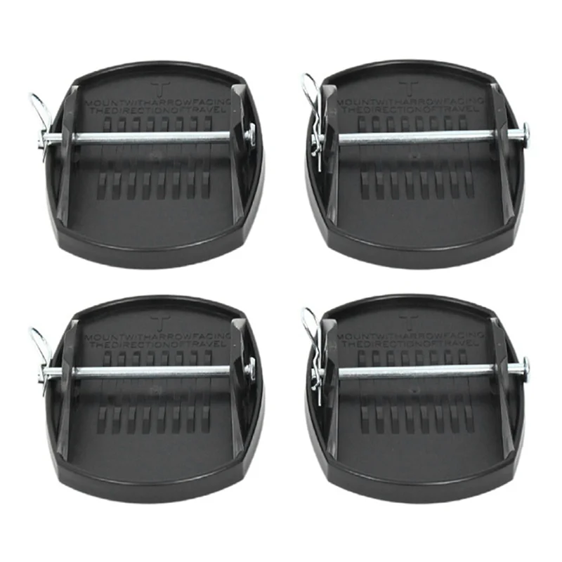 

BB-4 шт. подушечки для домкрата для каравана, выравнивающее колесо, ножка, опора для ног, подъемные подъемные подушечки, подставка, черная для автодомов, прицепов, кемперов R