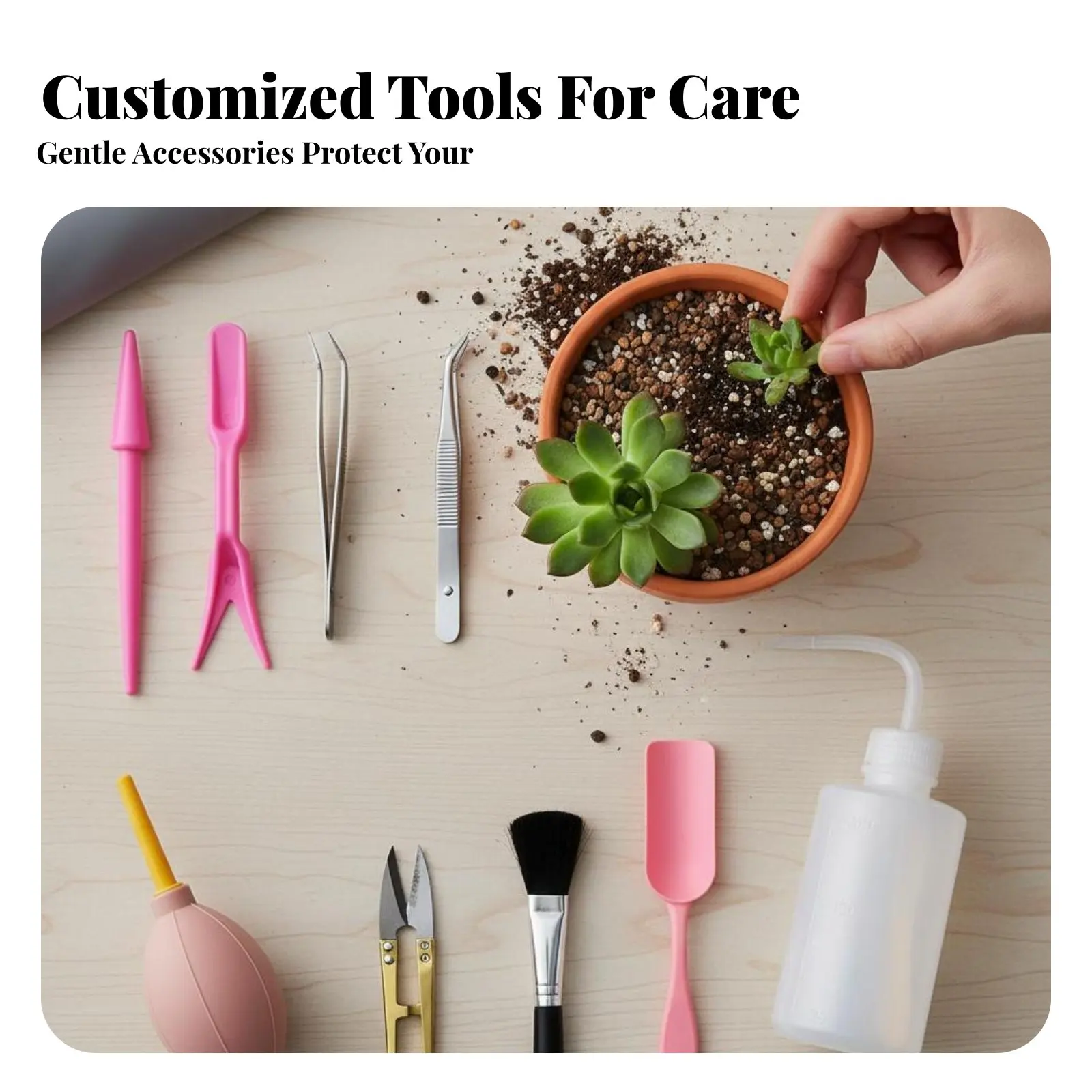 

Mini Gardening Tools Set, Planting Kit, Garden Tool Combo, Potting Accessories for Home Garden