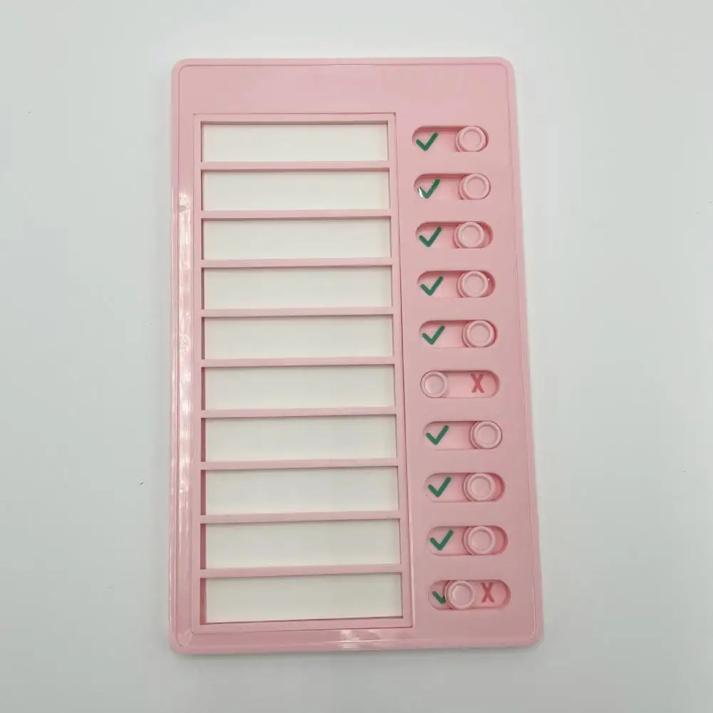 Tugas Organizer daftar Chore anak efisien Chore Chart perencanaan rutin Board dengan Cardstock yang dapat dilepas mengatur tugas rumah