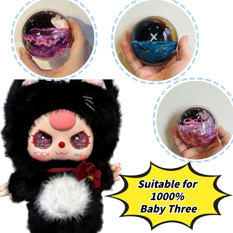 

New Hot Baby Three 1000% Replacement Scale Customizable Doll Sandflow Eye Removable Diy Shell Eyes Accessories Exquisite Gift