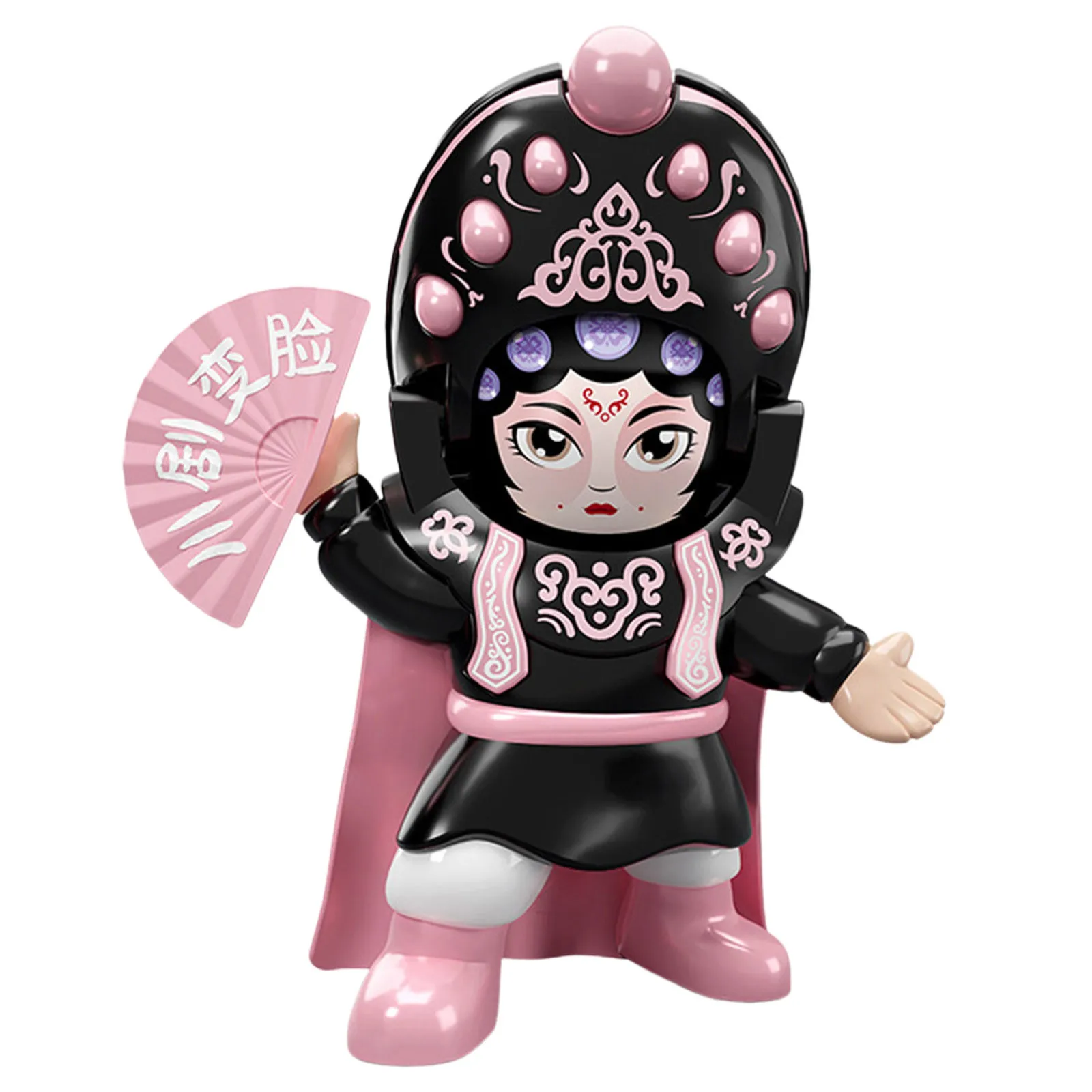 هدية صالة الألعاب الرياضية الخشبية لعام 2025: صندوق هدايا أنيق مع تميمة تغيير وجه أوبرا سيتشوان 4 وجوه قابلة للتحويل بشكل عشوائي #6