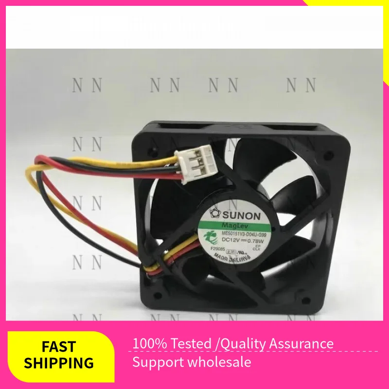 WEP  NEW FOR SUNON ME50151V3-D04U-G99 5015 12V 0.78W Silent cooling fan 5cm