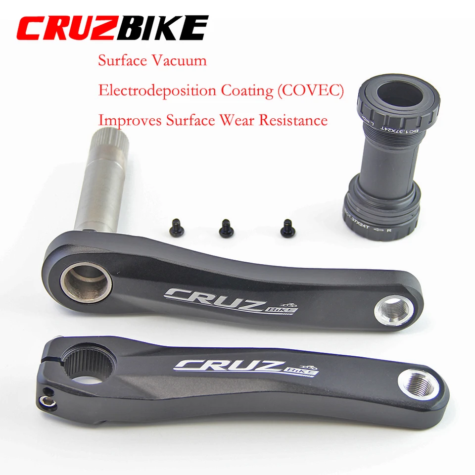CRUZbike MTB マウンテンバイク クランクセット 自転車クランク 160mm 