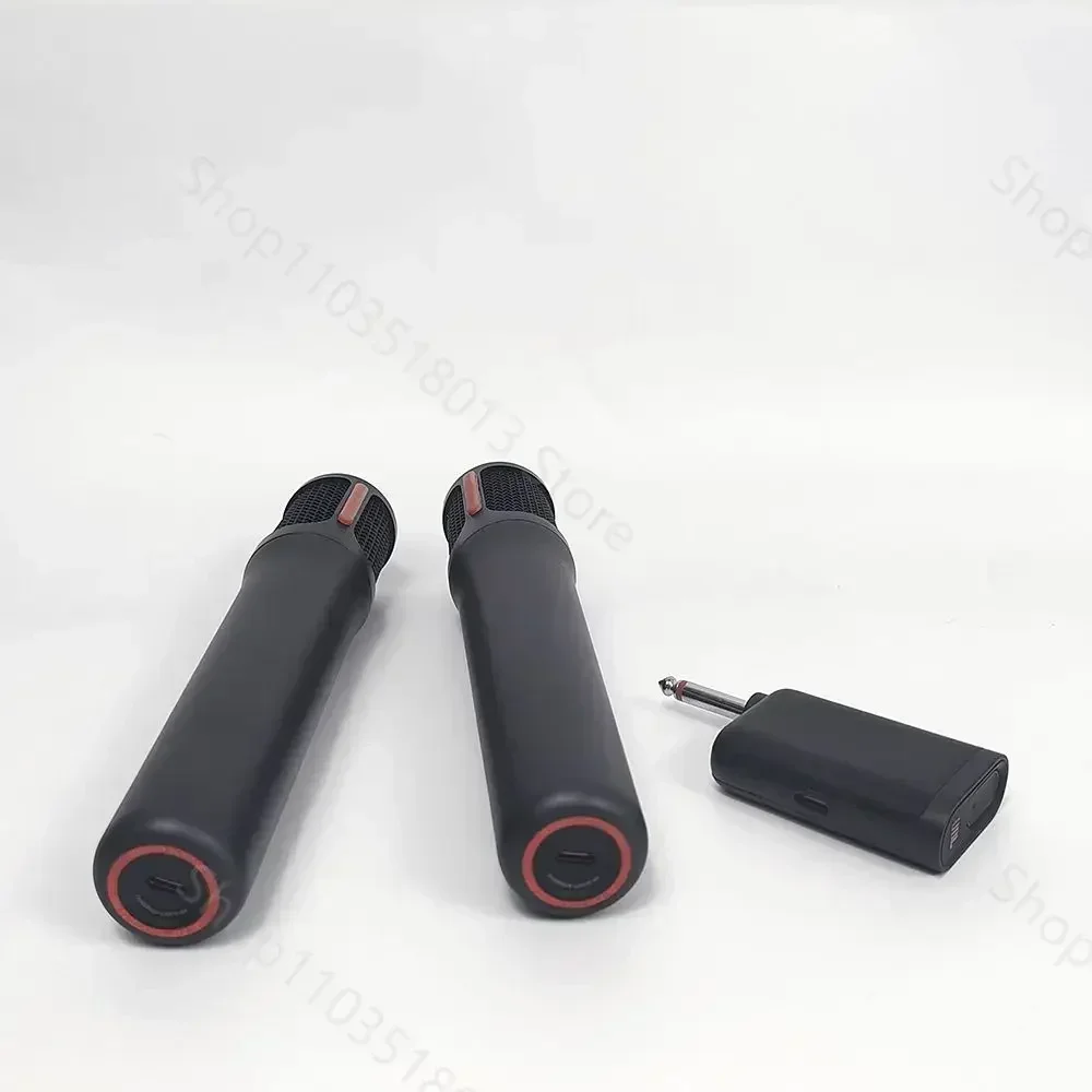 JBL Digital PartyBox PB UHF نظام ميكروفون محمول لاسلكي قابل لإعادة الشحن مع جهاز استقبال ثنائي القناة صوت واضح هش #5